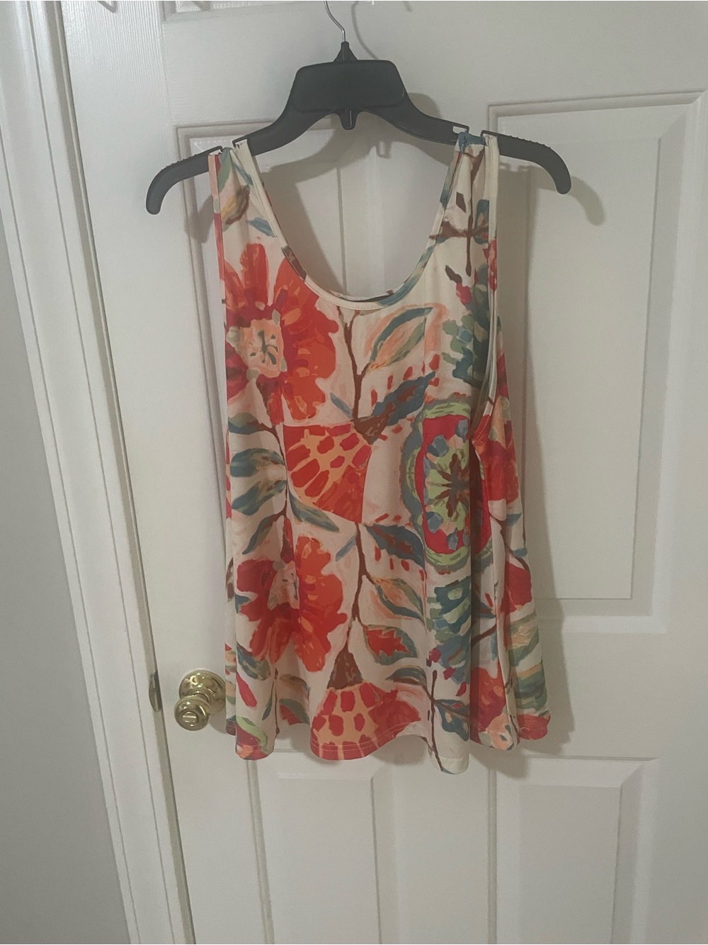 Love u dear 2x sleeveless top colorful